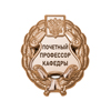 Знак «Почетный профессор кафедры» (под золото) В002.15