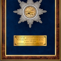 Панно наградное «170 лет инженерно-механической службе ВМФ»