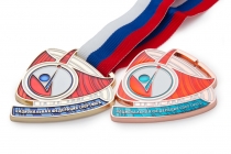 Удостоверение к награде Медаль спортивная, на ленте «Национальная федерация спортинга» III место (бронза)