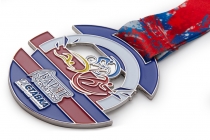Удостоверение к награде Медаль спортивная, на ленте «1ХСТАВКА (1XBET) Триатлон Варяг» Брянск