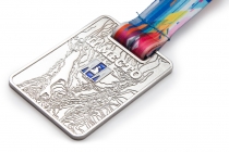 Удостоверение к награде Медаль спортивная, на ленте «Чемпионат Сахалинской области» II место (серебро)