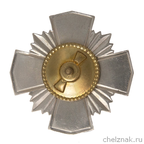 Реверс награды Знак «15 лет собственной безопасности ФТС России»
