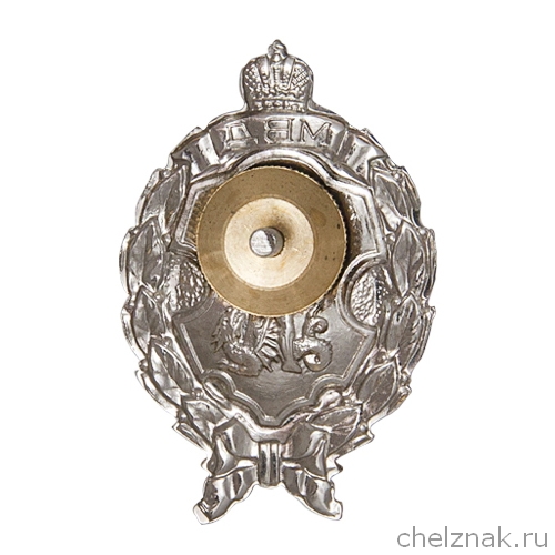 Реверс награды Знак «Лучший сотрудник спецподразделений МВД РФ» №1