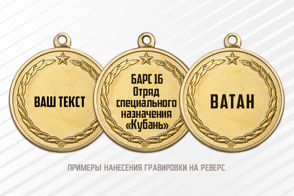 Медаль «Доброволец СВО» с бланком удостоверения, дополнительное фото 1
