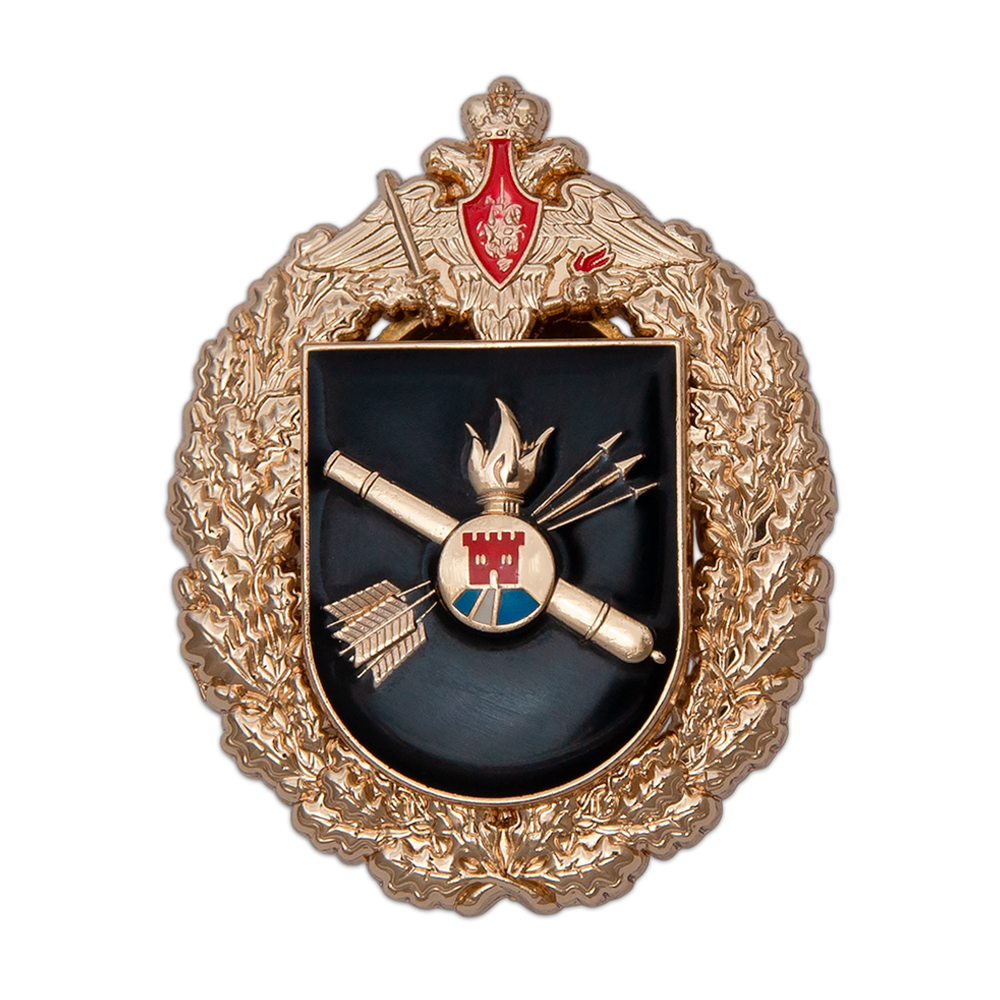 Знак командира 90-й зенитной ракетной ордена Суворова бригады